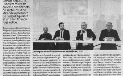 Collecte des déchets : stabilité fiscale et gestion maîtrisée